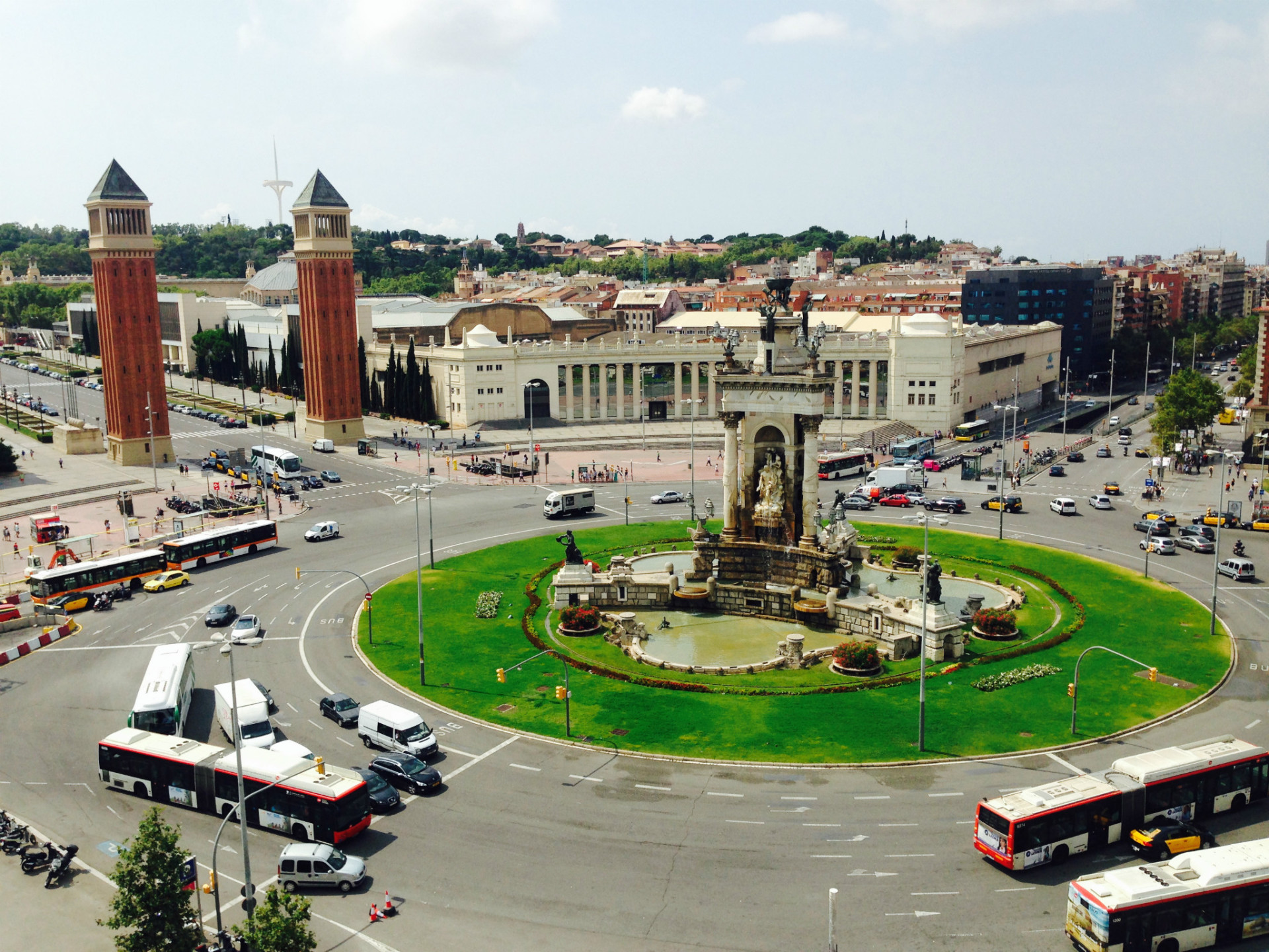 Plaza de Espanya巴塞罗那西班牙广场